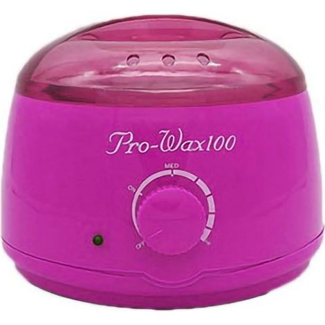 Chauffe-cire portable électronique réglable pour épilation, machine à fondre la cire pour femmes et filles, couleur violette, prise américaine (1/5)