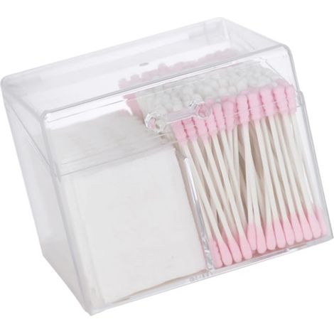 Transparent Cotton Swab Box, Transparent Organizer (1/5)