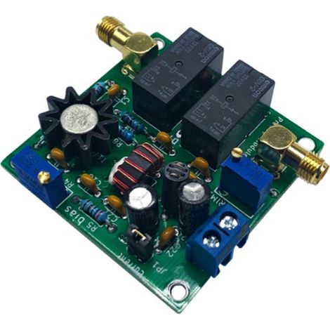 Leichter Vorverstärker für RX-Antennen, Mittel- und Kurzwellenbereich 0,1 MHz – 60 MHz