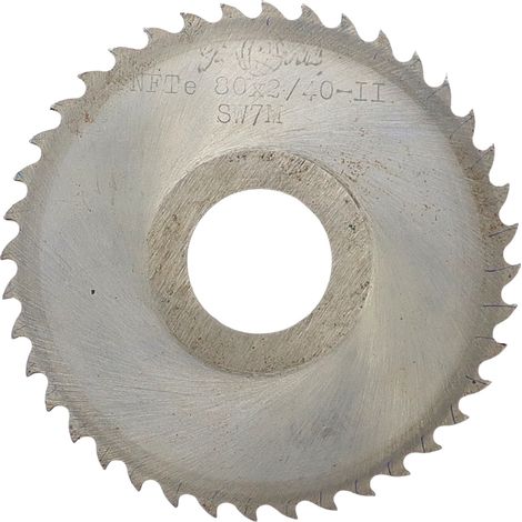 Hoja de sierra circular NFTE 80x2x40 Z-40 (1/3)