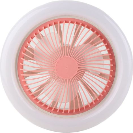 Lampe de ventilateur de plafond petite E27 30W lampe de ventilateur LED réglable silencieuse pour chambre d'enfant chambre 85‑265V (1/5)