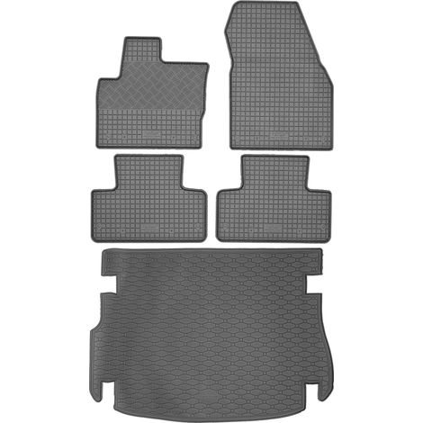 Range Rover Evoque SUV dal 07.2011 al 03.2019 SET - tappetini in gomma per auto + tappetino per bagagliaio (1/5)