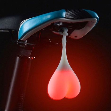 Feu arrière Pung / Lampe LED pour vélo - Feu de vélo rouge (1/4)