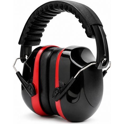 Casque antibruit pour sommeil adulte rouge 14,5 x 14 x 10 cm (1/5)