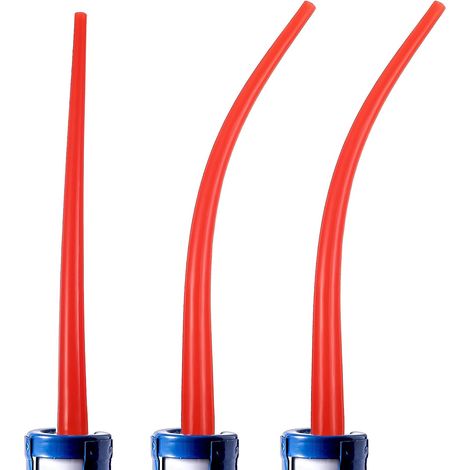 3 Piece Caulking Extended Control Nozzles Plastic Precise Sealing