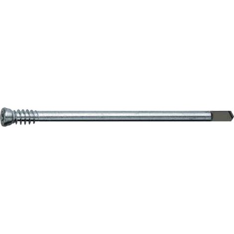 SFS Stabdübel Verbinder WS-T Zylinderkopf mit Torx und Bohrspitze, 7 x 133 mm, verzinkt, 100 Stück