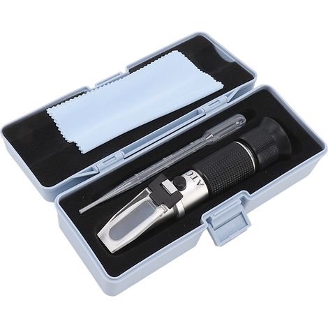 Réfractomètre antigel avec fonction ATC, détecteur de point de congélation pour propylène glycol, éthylène glycol, liquide lave-glace et urée automobile
