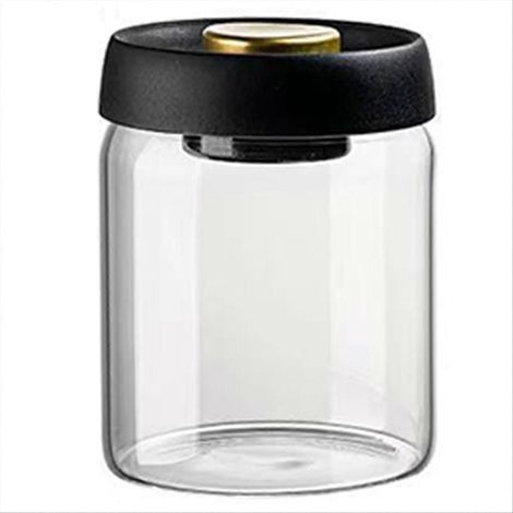 Acier inoxydable thé bocal anti humidité ménager thé rangement bocal pression vide haut qualité café grain Sealedjar B (1/5)