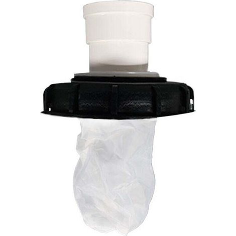 Deckelfilter, 180°-Regenwasserfilter 163 mm, waschbares Nylon-Tankzubehör mit Tonfassfilternetzdeckel für IBC-Regenwassertank DN 150 - Crezuo (1/4)