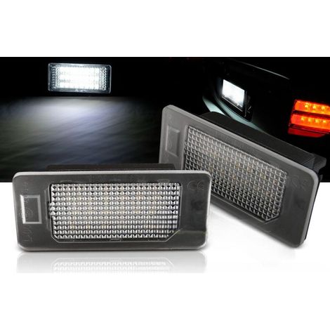 Paire feux de plaque BMW E90/F30/F32/E39/E60/F10/X3/X5/X6 Led-41050085