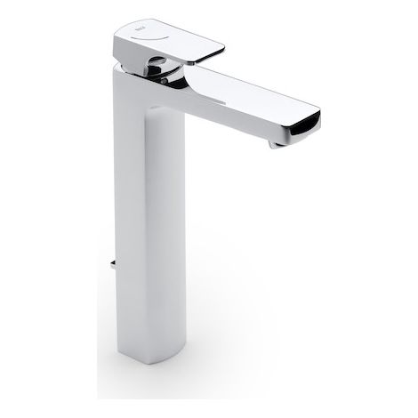Grifo monomando de caño alto para lavabo con desagüe automático L-90 - ROCA (1/2)