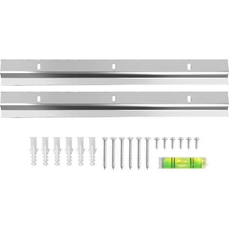 Heavy-duty fixing hook for Z-type mirror rail, heavy-duty fixing bracket for mirror frame with (1/5)