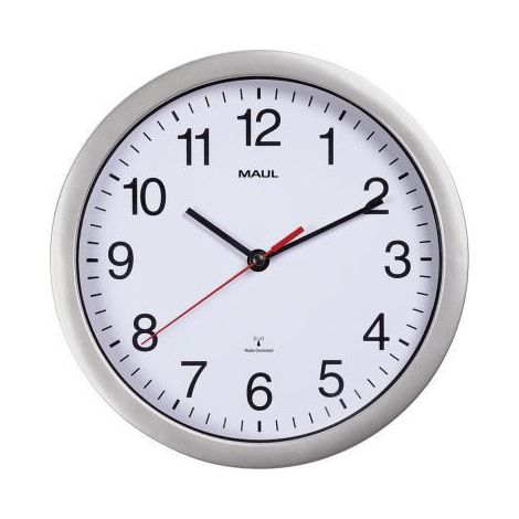 MAUL Funkuhr MAULrun 25RC 9052595 Kunststoff Ø25mm si (1/3)