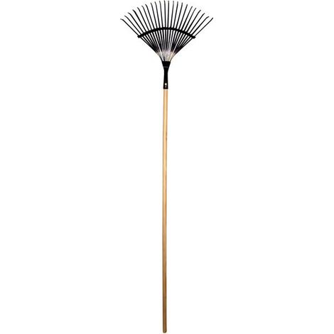 Rasenbesen Flach 130cm Stiel Holz - Spear & Jackson