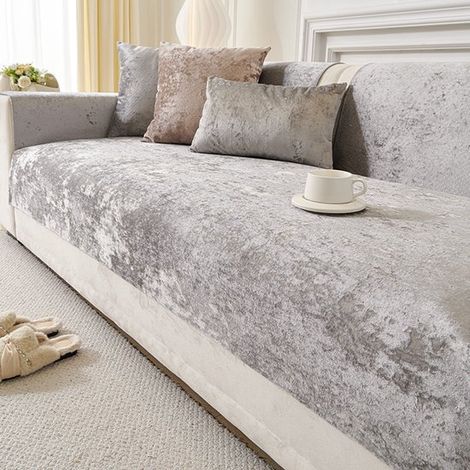 Sofabezug Luxus Sofabezug Möbelbezug Sofabezug Sofaschutz Schützt das Sofa vor Hunde und Katzenhaaren Haustierteppich Kaffeebraun, 90 x 120 cm (1/3)