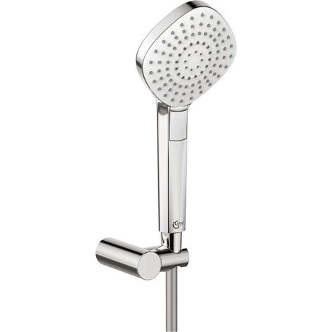 Ideal Standard - Idealrain, Set doccetta per vasca o doccia, Kit 3 pezzi per doccia, Cromato (1/4)