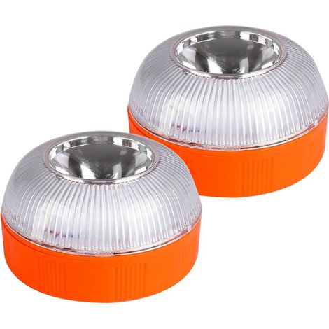Lumière stroboscopique magnétique, 2 pièces, lumières LED (1/5)