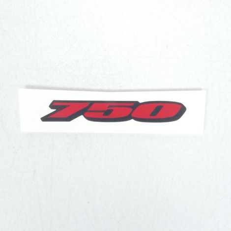 Autocollant 750 Rouge pour moto Suzuki 750 Gsx-R 2008 à 2010 (1/3)