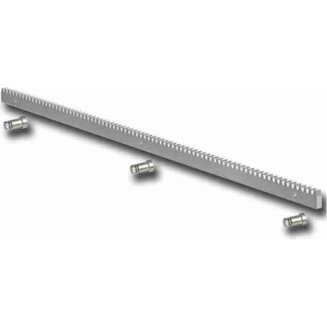 JA146 Cremagliera Acciaio Zincato 30X12 Mod.4 1 Metro Per Cancello FAAC GENIUS