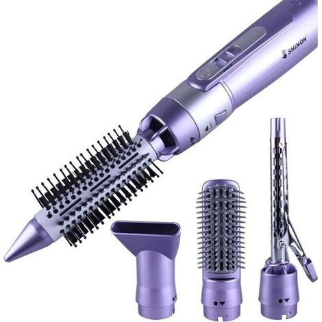 Brosse soufflante rotative ionique 4 en 1 - 900W (1/4)