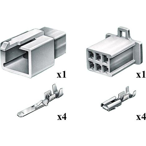 Kit Connettore Serie MTW Maschio Femmina 6 Vie