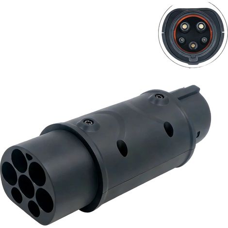 EV-Ladeadapter, Typ 1 zu Typ 2, Typ 2 zu Typ 1, Typ 2 zu Typ 1 (1/2)