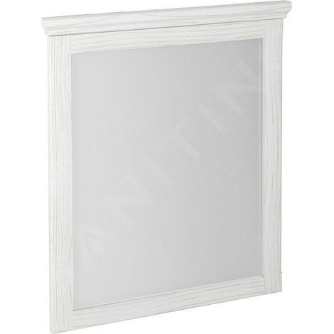 Sapho Cross - Miroir dans un cadre 60x80 cm, blanc antique CR211 (1/3)