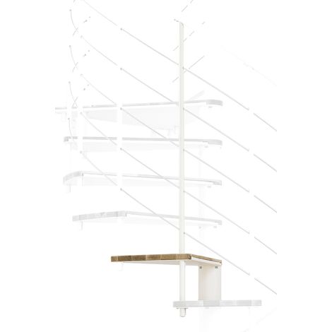 Minka Höhenerweiterung für Fusion 120cm Durchmesser Eiche Weiß
