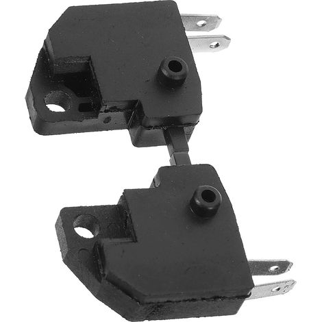 Interrupteur de Feu Stop de Remplacement Moto, Paire Gauche et Droite, Compatible Quad et Atv, Contacteur Frein pour Accessoires Moto de Sécurité (1/5)