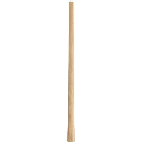 Manche De Rechange En Bois Certifié PEFC 100% - Compatible Marteau, Hache, Pioche, Pelle, Bêche - 90 cm - 51 x 35 mm - Bois De Frêne Poncé Et Verni - Idéal Jardinage Et Bricolage