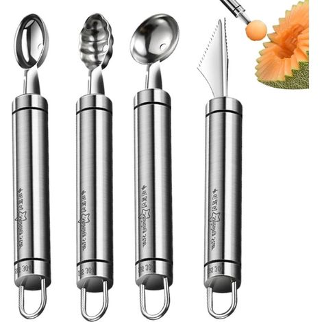Küchen-Obstlöffel-Set, Eiskugellöffel (1/5)