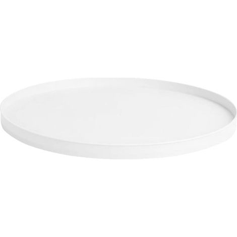 Tourne Disque Organisateur Épices - Plateau de Rangement Rotatif 360° pour Cuisine Armoire Pantry Salle de Bain Table - 32,5 x 32,5 x 2 cm - 1 Pièce (1/5)
