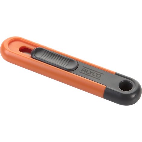 Cutter Sécurité Corps ABS ALYCO ORANGE (1/5)