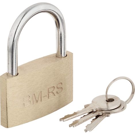 Lucchetto Brüder Mannesmann M 413-50 Oro - Giallo Serratura a chiave