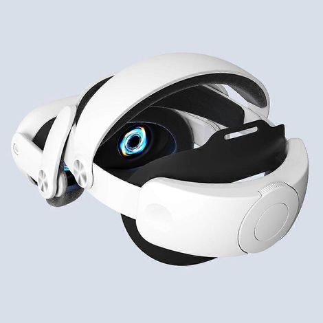 Bandeau de casque VR avec coussinet souple et réglable pour 3S, rembourrage en PU et mousse (1/4)