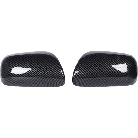 1 paire caches rétroviseur 87915-02910 carbone – Gauche droite aile porte boîtier protection, carrosserie (1/5)