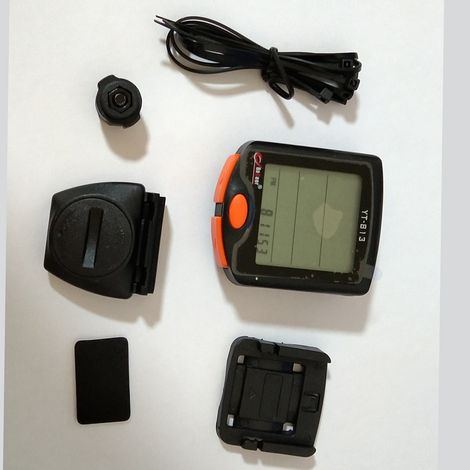 Compteur vélo 813 avec rétroéclairage plein écran, capteur sans fil pour cyclisme extérieur, ordinateur de bicyclette 813 (1/5)