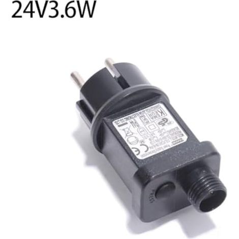 Alimentation LED 4,5 V, guirlande lumineuse, adaptateur secteur, transformateur, driver LED 6 W, étanche IP44, guirlande de Noël (4,5 V) (1/3)