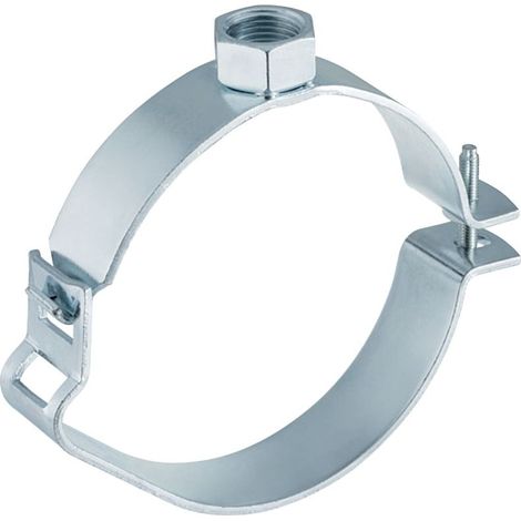 Geberit Rohrschelle mit Gewindemuffe G 1/2", verstellbar ID 40mm, di1 48mm (1/5)