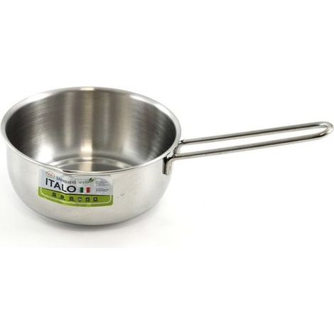 Casseruola fonda per induzione con un manico Italo Diam 12 cm