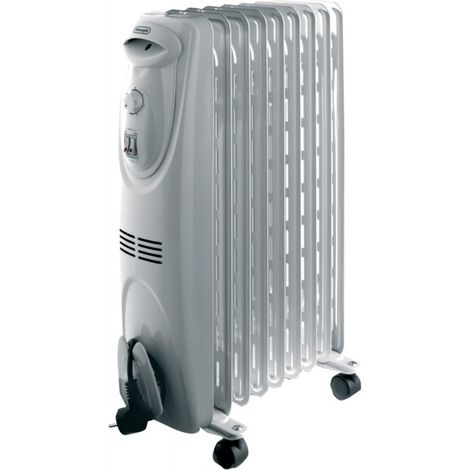 Radiatore Con Alette 9 2000 W Con Termostato