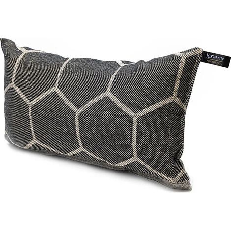 Jokipiin Laatta Pillow Saunakissen 22 x 40 cm finnisches Sauna Kissen black/natural