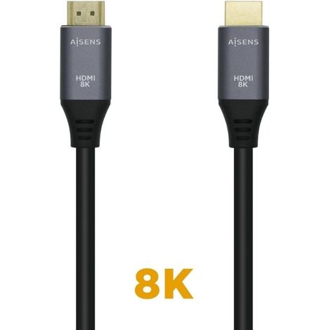Cavo HDMI Aisens A150-0425 Nero Nero/Grigio 50 cm