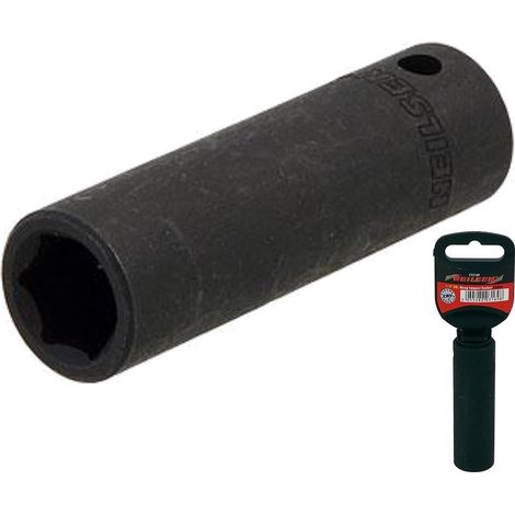 Neilsen 1/2" Drive Standard Deep Square Metric Single Impact Socket 16mm (1/2)