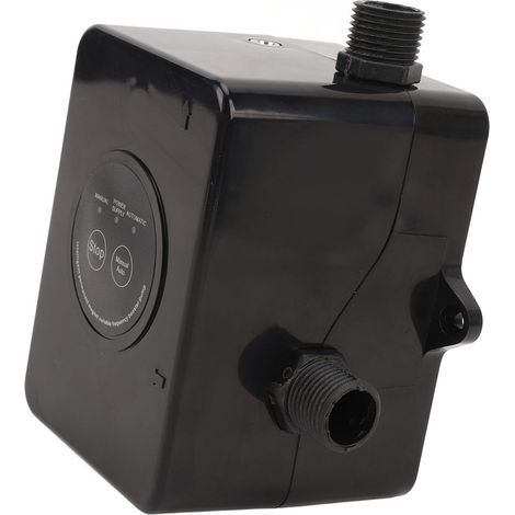 Pompe de Surpression 100W 24V - 32L/min, Hauteur 25m, Automatique Faible Bruit, pour Cuisine/Salle de Bain, Prise UE (1/5)