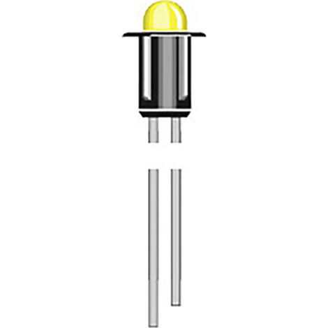 Oshino MD-302R LED-Signalleuchte Rot    2.1 V/DC    6 mcd