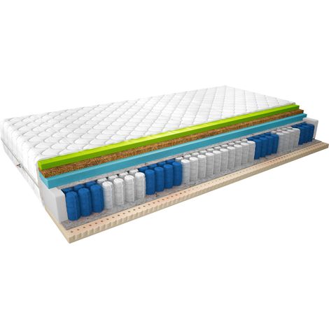 Matelas ferme 24cm mousse thermoélastique Sobra - Confort musculaire et soutien supérieur-80x200