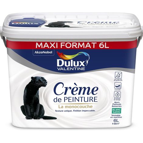 Valentine Crème De Peinture Satin 6l - Dulux Valentine (1/5)