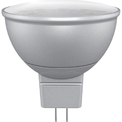 lampadina gu5.3 mr16 smd led 12v 4w 4000k 310lm 120°mate-a+