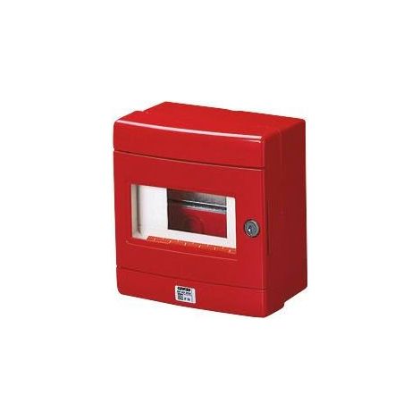 COFFRET IP55 SECUR.8M.RAIL EN50022 GRIS GEWISS GW42208